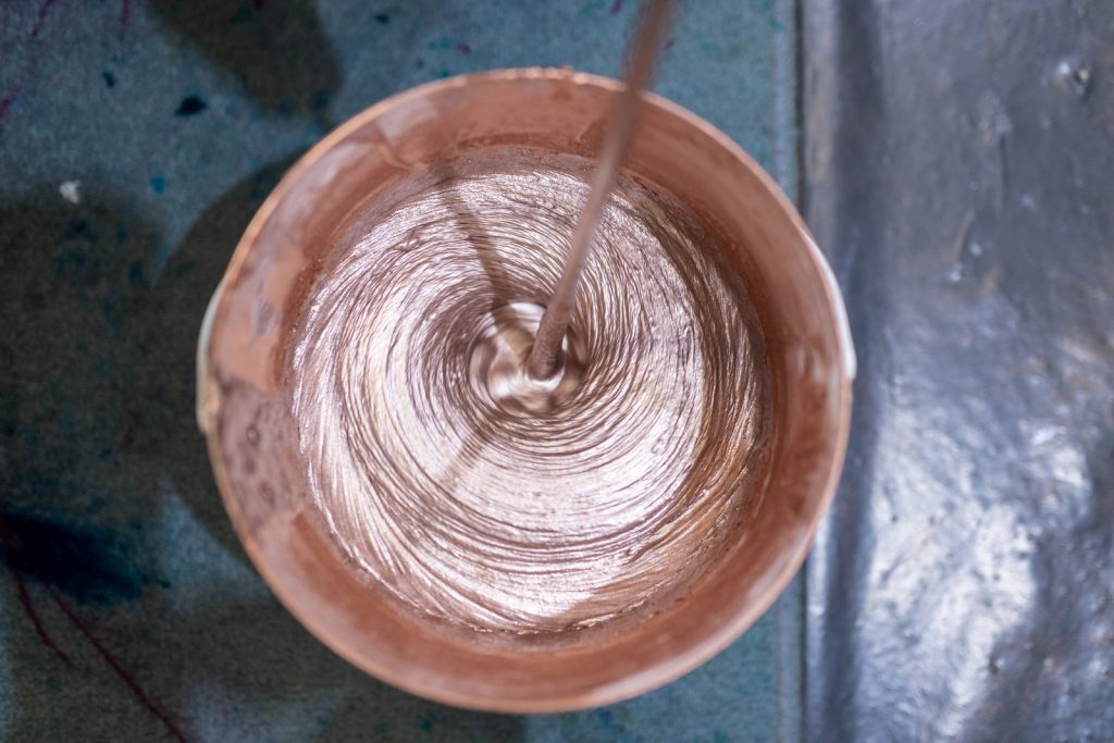 pigment loading photo