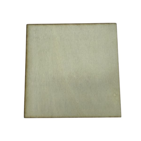 Plywood Square Coaster Blank – Pack of 4