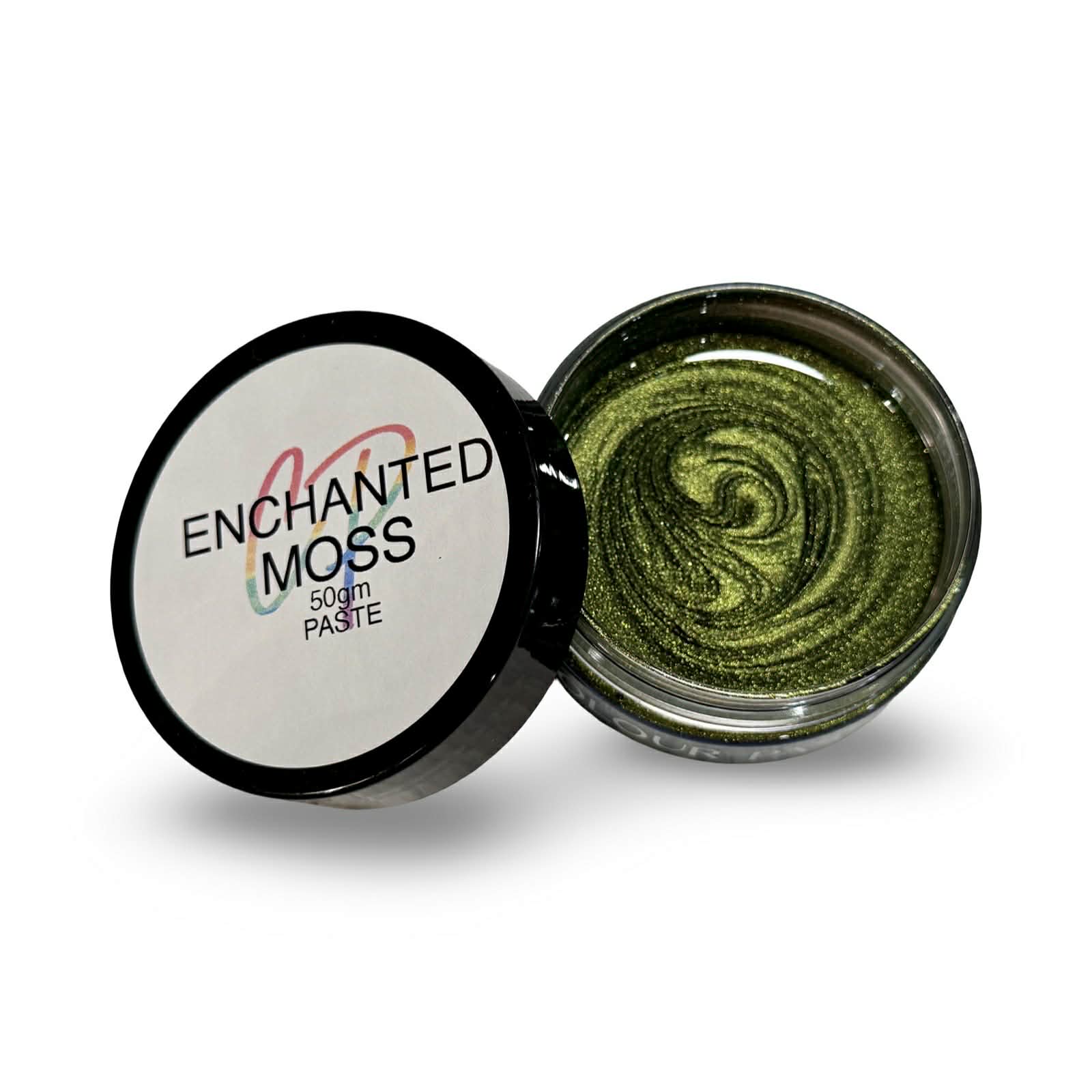 Enchanted Moss | Green Gold Chameleon Resin Paste 50gm - Image 2
